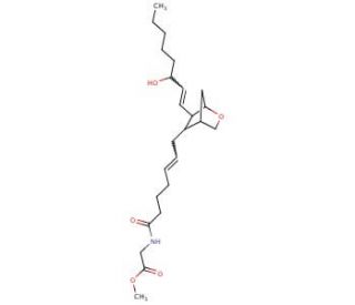 U-46619 Glycine methyl ester - chemical structure image