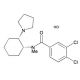 U-54494A hydrochloride (CAS 112465-94-8) - chemical structure image
