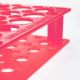 Close-up of the sturdy UltraCruz® Centrifuge Tube Rack, Pink, 5/pk: sc-201741 featuring embossed branding,