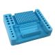 UltraCruz® CoolCaddy™ PCR Work Station features a versatile, blue-colored design with multiple tube holders, providing an