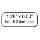 UltraCruz® Cryogenic Labels 1.28 x 0.50" 1,700/pk: sc-358851: Cryogenic labels designed for labeling samples stored at ult 