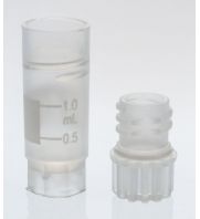 UltraCruz&reg; Cryogenic Vials, Self-Standing, PP, 1 ml, in bulk display, are for lab sample storage, providing reliable self-