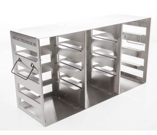 UltraCruz&reg; Cryorack: sc-201707 with durable 3x4 array structure, designed for secure cryogenic storage. 
