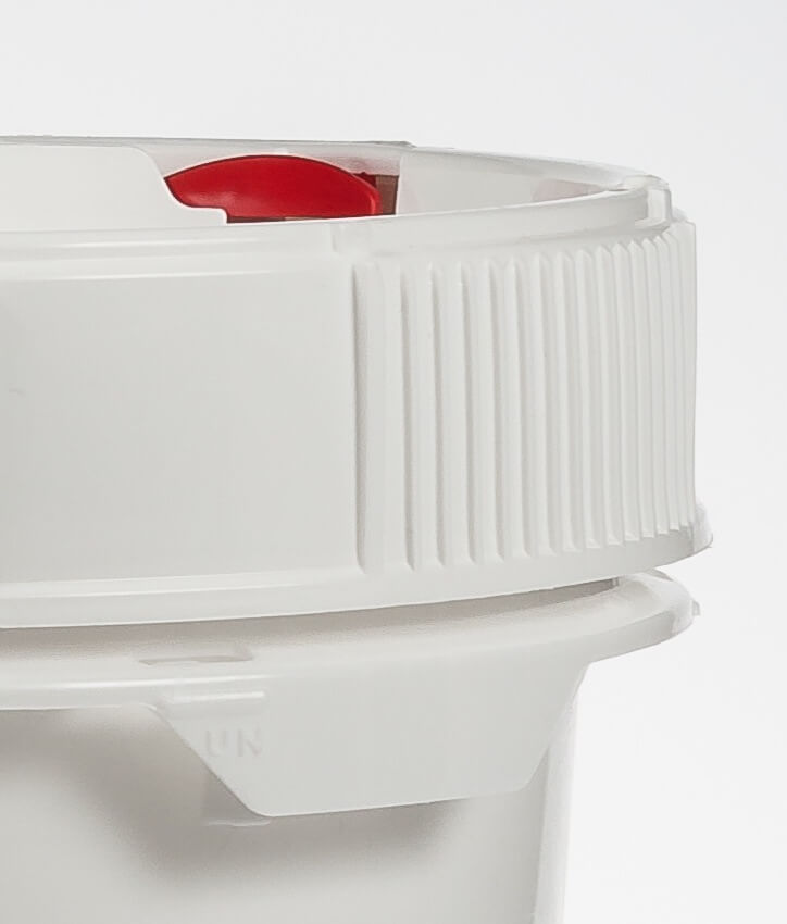 1 Gallon Poly Pail (Screw Top Lid)