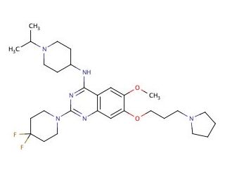 UNC 0642 (CAS 1481677-78-4) - chemical structure image