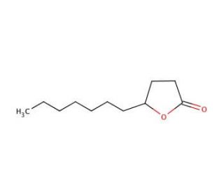 Undecanoic &gamma;-lactone (CAS 104-67-6) - chemical structure image