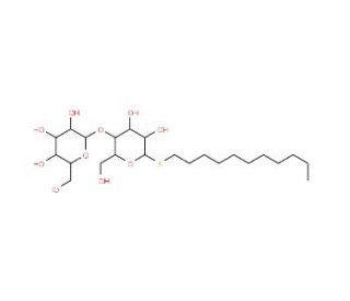 Undecyl b-D-thiomaltopyranoside (CAS 148565-57-5) - chemical structure image