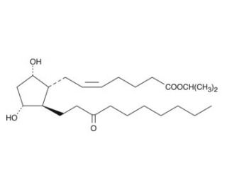Unoprostone isopropyl ester (CAS 120373-24-2) - chemical structure image