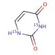 Uracil-15N2 (CAS 5522-55-4) - chemical structure image
