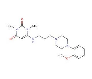 Urapidil - chemical structure image