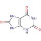 Uric acid-1,3-15N2 (CAS 62948-75-8) - chemical structure image