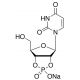 Uridine-2′,3′-cyclic monophosphate sodium salt (CAS 15718-50-0) - chemical structure image