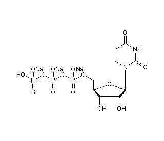 UTP&gamma;S trisodium salt (CAS 1266569-94-1) - chemical structure image