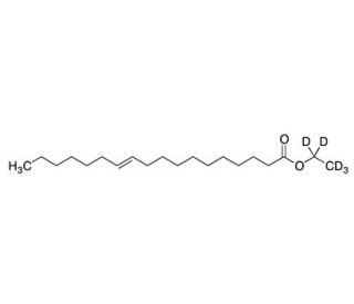 Vaccenic Acid Ethyl-d5 Ester - chemical structure image