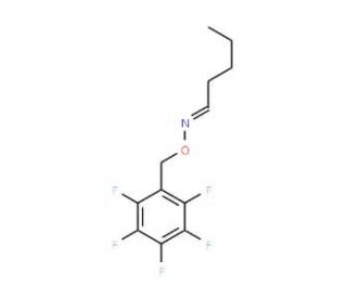 Valeraldehyde-O-pentafluorophenylmethyl-oxime (CAS 932710-56-0) - chemical structure image