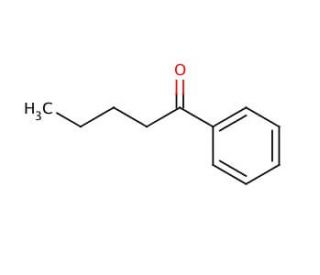 Valerophenone (CAS 1009-14-9) - chemical structure image