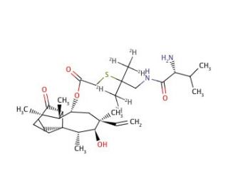 Valnemulin-d6 - chemical structure image