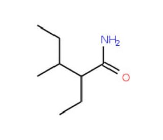 Valnoctamide (CAS 4171-13-5) - chemical structure image