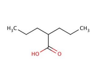 Valproic Acid Semisodium Salt - chemical structure image