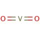 Vanadium(IV) oxide (CAS 12036-21-4) - chemical structure image