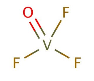 Vanadium(V) oxyfluoride (CAS 13709-31-4) - chemical structure image