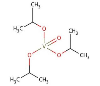 Vanadium(V) oxytriisopropoxide (CAS 5588-84-1) - chemical structure image