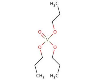 Vanadium(V) oxytripropoxide (CAS 1686-23-3) - chemical structure image