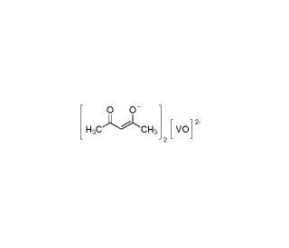 Vanadyl acetylacetonate (CAS 3153-26-2) - chemical structure image