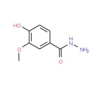Vanillic acid hydrazide (CAS 100377-63-7) - chemical structure image