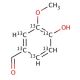 Vanillin-13C6 (CAS 201595-58-6) - chemical structure image
