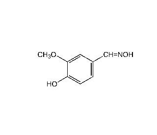 Vanillin oxime (CAS 2874-33-1) - chemical structure image