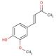 Vanillylidenacetone (CAS 1080-12-2) - chemical structure image