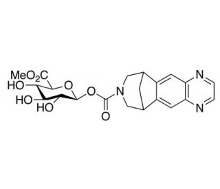 Varenicline Carbamoyl &beta;-D-Glucuronide Methyl Ester - chemical structure image