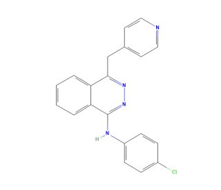 Vatalanib base (CAS 212141-54-3) - chemical structure image