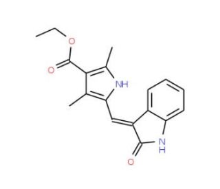 VEGFR2 Kinase Inhibitor I (CAS 15966-93-5) - chemical structure image