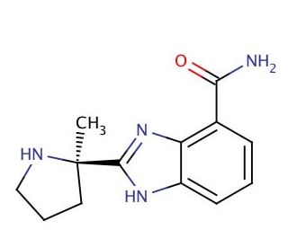 Veliparib (CAS 912444-00-9) - chemical structure image