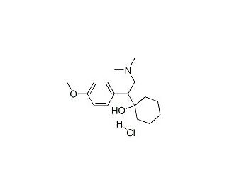 Venlafaxine Hydrochloride (CAS 99300-78-4) - chemical structure image
