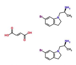 VER-3323 hemifumarate salt - chemical structure image