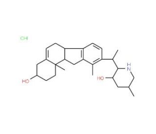 Veratramine, HCl (CAS 1258005-82-1) - chemical structure image