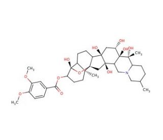 Veratridine (CAS 71-62-5) - chemical structure image