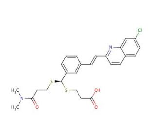 Verlukast (CAS 120443-16-5) - chemical structure image