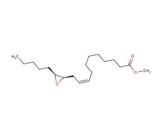 Vernolic acid methyl ester (CAS 2733-91-7) - chemical structure image