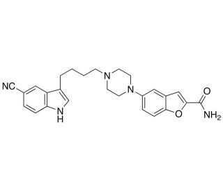 Vilazodone (CAS 163521-12-8) - chemical structure image