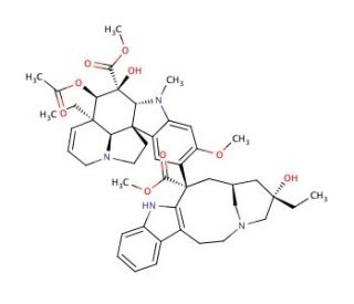 Vinblastine (CAS 865-21-4) - chemical structure image