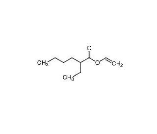 Vinyl 2-ethylhexanoate (CAS 94-04-2) - chemical structure image