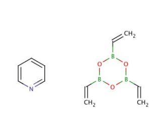 Vinylboronic anhydride pyridine complex (CAS 442850-89-7) - chemical structure image