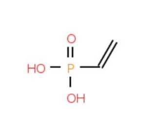 Vinylphosphonic acid (CAS 1746-03-8) - chemical structure image