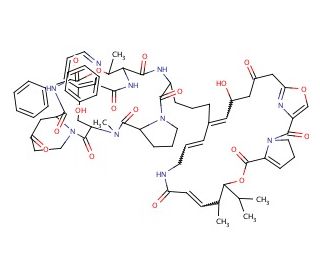 Virginiamycin Complex (CAS 11006-76-1) - chemical structure image
