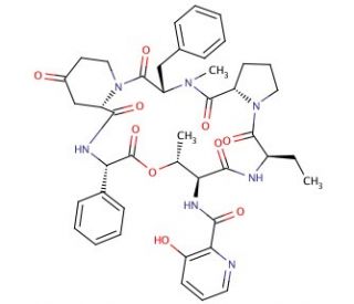 Virginiamycin S1 (CAS 23152-29-6) - chemical structure image