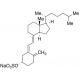 Vitamin D3 Sulfate Sodium Salt (CAS 78392-27-5) - chemical structure image